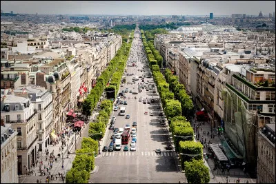 Dans quelle ville on peut faire du shopping aux Champs-Élysées ?