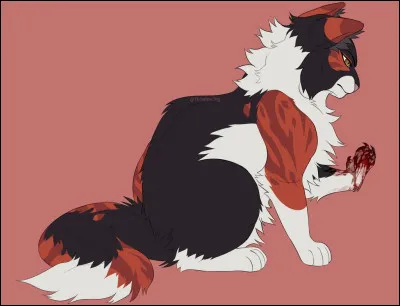 Ombre d'Érable avait trois petits, ils sont vraiment morts renversés.