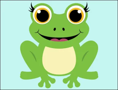 De quelle couleur sont les grenouilles ?