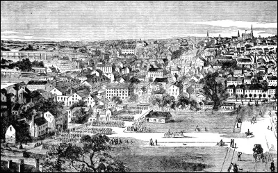 Quelle ville devient peu de temps après la capitale des Confédérés ?