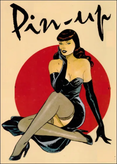 Qui est cet illustrateur français de BD dont le vedette est une pin-up jolie, naïve et prête à tout ?