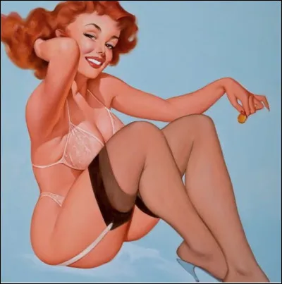 Qui est cet illustrateur, un baron américain (1937-2017) célèbre pour ses pin-ups souriantres ?