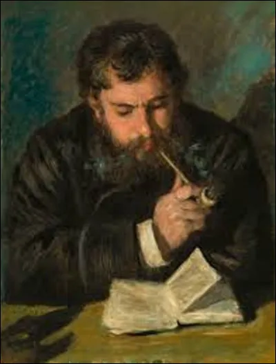 ''Claude Monet'', appelé aussi ''Le Liseur'' est une toile impressionniste datant de 1872. Quel peintre a ici représenté son ami ?