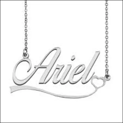 Que signifie le prénom "Ariel" ?