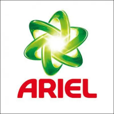 Quel produit est commercialisé sous la marque Ariel ?