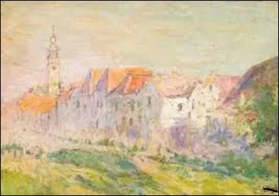 Vers 1906, quel pointilliste a réalisé cette toile nommée ''Une vue de Verre, Zélande'' ?