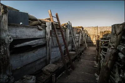 Où vivaient les soldats pendant la Première Guerre mondiale ?