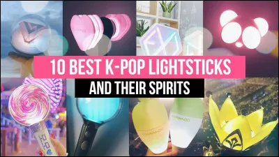 Qu'est-ce qu'un "lightstick" dans la K-pop ?