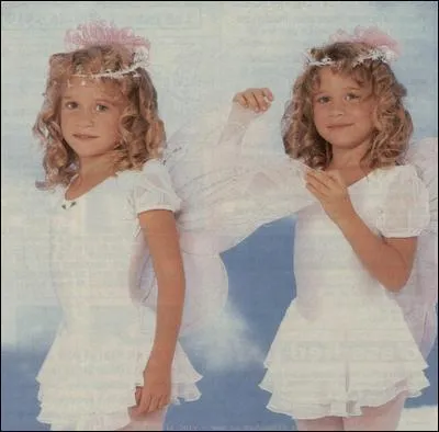 Quel est le nom des clbres soeurs jumelles qui ont jou dans la srie 'La fte  la maison' ?