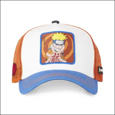 Quel est le personnage sur cette casquette et de quel manga vient-il ?