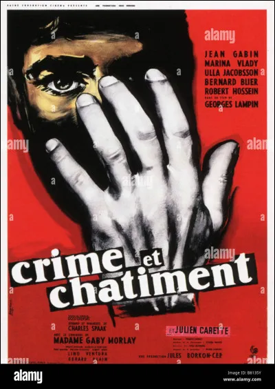 "Crime et châtiment" est un roman signé Léon Tolstoï.