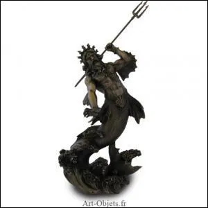 En quoi sont fait les sabots des chevaux qui forment l'attelage de Posidon ?