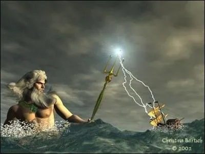 O se situe le palais d'or de Posidon au fond de l'ocan ?