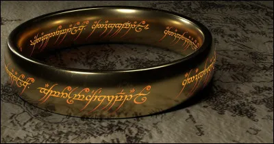 Il a pris l'anneau à Sauron...