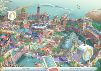 Sur l'affiche officielle des JO 2024, combien y a-t-il de Phryges ?