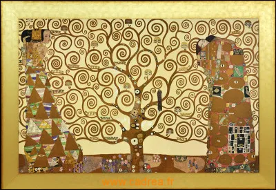 Qui a peint ce tableau intitulé "L'arbre de vie" ?
