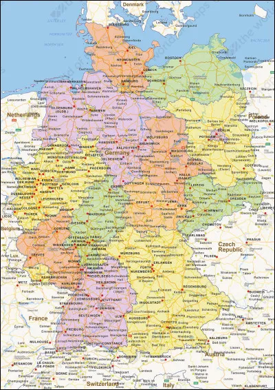 Combien de pays sont voisins de l'Allemagne ?