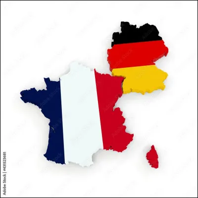 Où est située l'Allemagne par rapport à la France ?