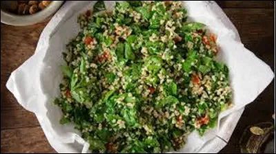 Quel ingrédient n'entre pas dans le taboulé libanais ?