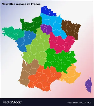 Combien la France comporte-t-elle le de régions ? (Avec l'Outre-mer)