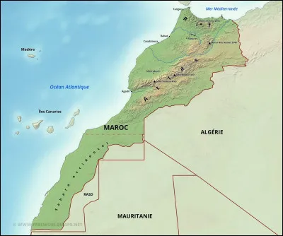 Quelle est la superficie du Maroc ?