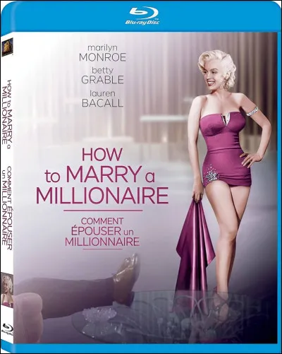 Quelle actrice n'est pas à l'écran dans le film "Comment épouser un millionnaire" ?