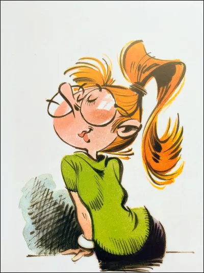 Dans la même bande dessinée, on retrouve cette personne. Comment s'appelle-t-elle ?
