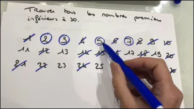 Pour finir, enchaînons avec les nombres premiers ! Combien y en a-t-il entre 0 et 100 (inclus) ?