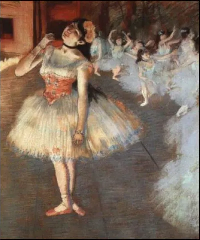 On termine avec "La Danseuse étoile", de l'artiste :