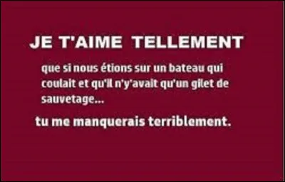 À quel artiste doit-on la chanson ''C'est comme ça que je t'aime'' ?
