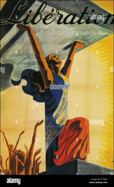 Qu'apporte la libération de la France en 1944/1945 ?