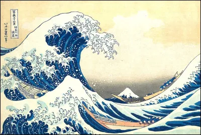 Quel est l'auteur de La Grande Vague de Kanagawa ?