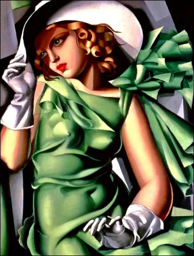 Qui a peint Jeune fille en vert ?