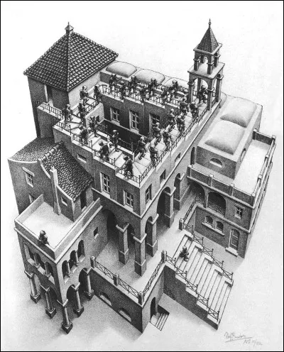 Qui a gravé Monter et descendre ?