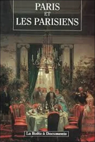 Regroupant des articles ou des fragments d'articles ''Paris et les parisiens'' est un livre :