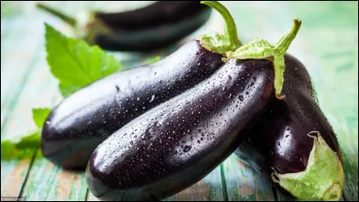 L'aubergine est...