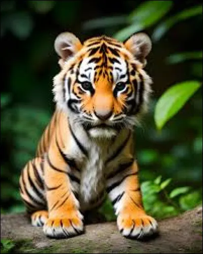 Comment appelle-t-on un bébé tigre ?