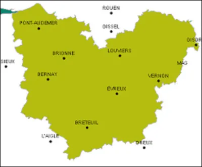 Dans l'Eure la préfecture se nomme...