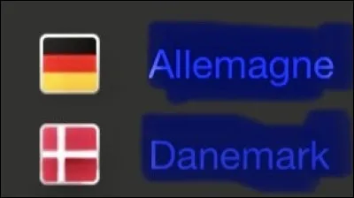 Second match : Allemagne-Danemark. Quel est le bon score ?