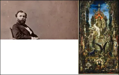 Né à Paris le 6 avril 1826 et mort dans la même ville le 18 avril 1898, Gustave Moreau est un peintre, graveur, dessinateur et sculpteur. Réalisée entre 1894 et 1895, ''Jupiter et Sémélé'' est-elle une de ces toiles ?