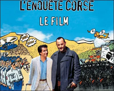 "L'Enquête corse " est une bande dessinée signée René Pétillon.