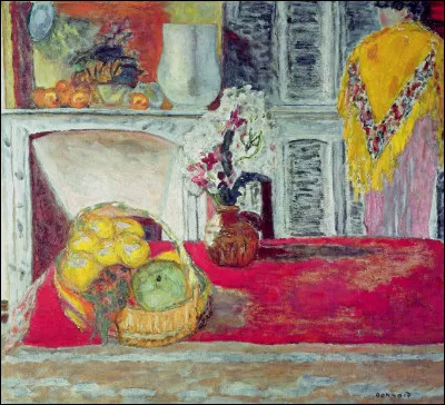 Quel peintre français est l'auteur de ce tableau intitulé ''Coin de salle à manger au Cannet'' ?