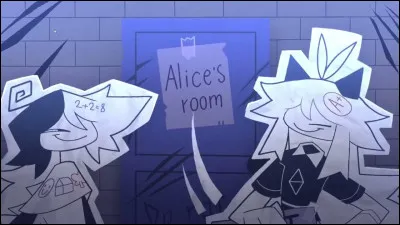 Qua déjà dit Miss Circle lorsque Zip et Oliver ont retiré la pancarte « EXIT » de la porte de la chambre dAlice ?