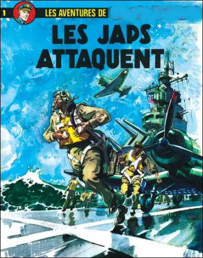 Quelles aventures ont démarré en 1947 se déroulant à l'origine dans le conflit américano-japonais ?