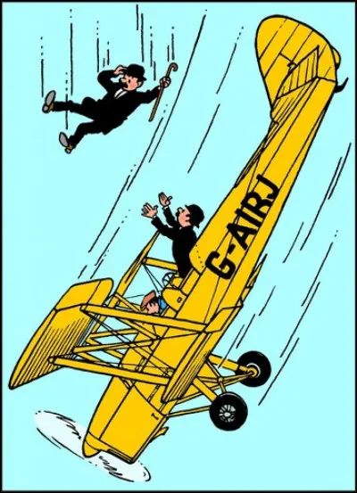 Dans quel album de la série "Tintin", les Dupont Dupond font-ils de la haute voltige ?