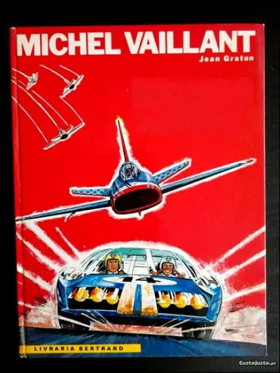 Quel est le titre de cette BD de Michel Vaillant mettant en scène les pilotes de course et de l'air ?
