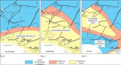 Au Crtac infrieur de -135  -96 Millions d'annes, la Provence tait :