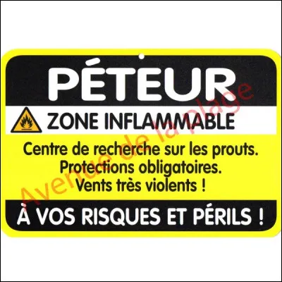 On produit en moyenne 24 pets par jours, soit un toutes les heures. Vrai ou faux ?