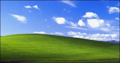 De quel ordinateur ce fond d'écran du design Frutiger Aero est-il issu ?