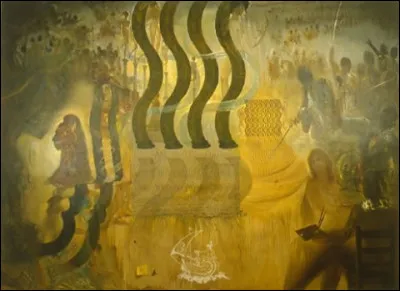 Quel peintre surréaliste est l'auteur de ce tableau intitulé ''Lapothéose du dollar'' ?